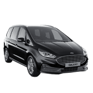 Ford Galaxy seven seater automatic for easy motorway travel