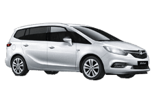Vauxhall Zafira seven seat people carrier for family travel