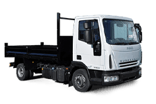 Seven point five tonne tipper truck for aggregate and waste movement